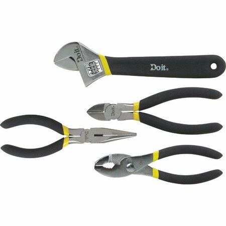 ALL-SOURCE Pliers And Wrench Set 4 Piece 304174